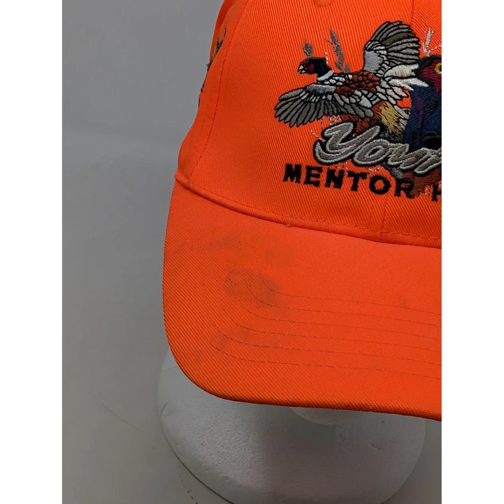 Pheasants Forever Youth Mentor Hunt Blaze Orange Snapback Hat Hunting Cap OSFM